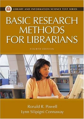 Basic research methods for librarians Cover