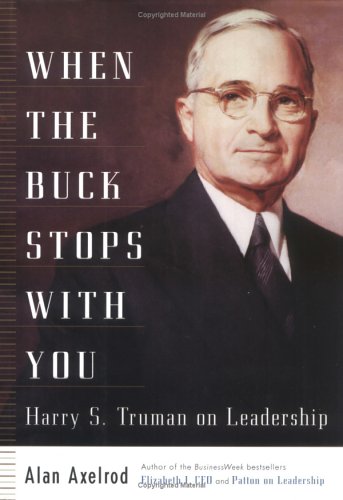 When the buck stops with you Cover