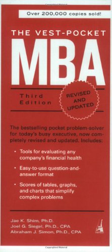The vest-pocket MBA Cover
