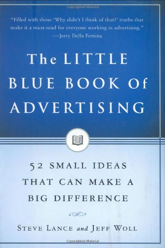 The Little Blue Book of Advertising Cover