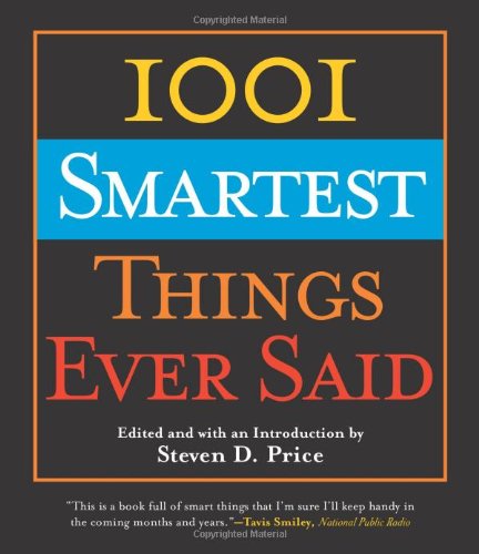 1001 smartest things ever said Cover