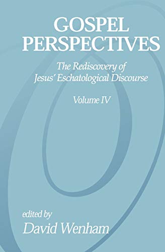 Gospel Perspectives, Volume 4 Cover