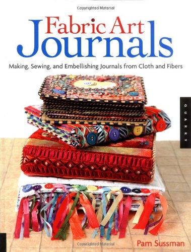 Fabric art journals Cover