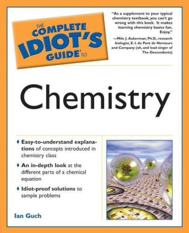 The complete idiot's guide to chemistry Cover