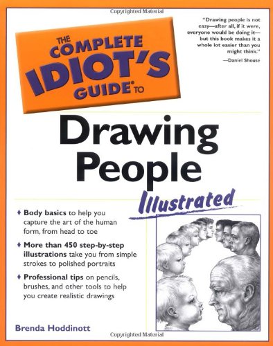 The complete idiot's guide to drawing people, illustrated Cover