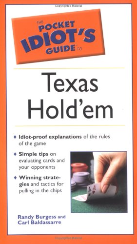 The Pocket Idiot's Guide to Texas Hold'em Cover