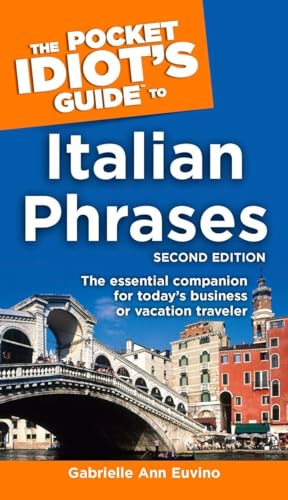 The Pocket idiot's guide to Italian phrases Cover