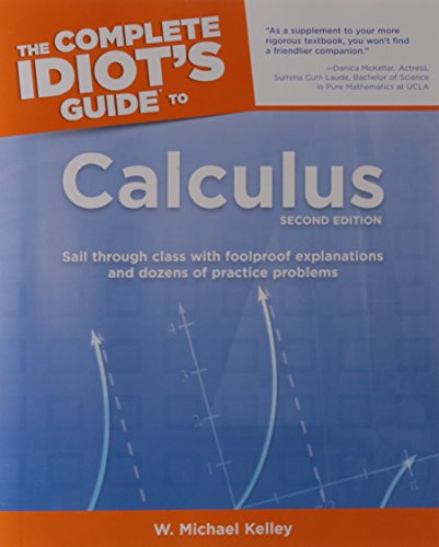 The complete idiot's guide to calculus Cover