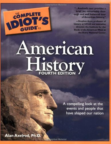 The complete idiot's guide to American history Cover