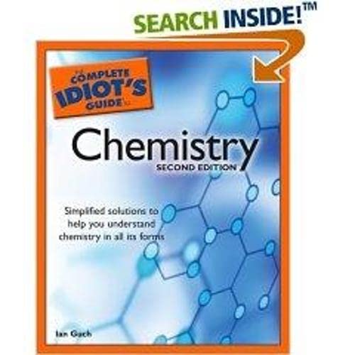 The complete idiot's guide to chemistry Cover