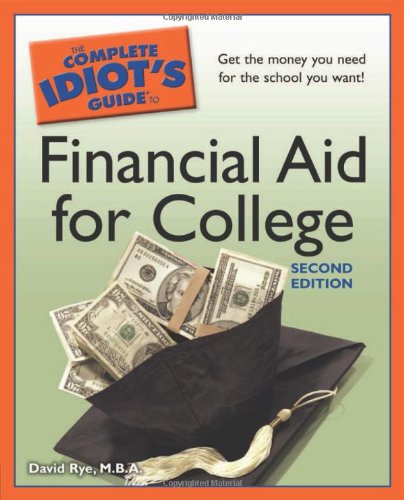 The Complete Idiot's Guide to Financial Aid for College Cover