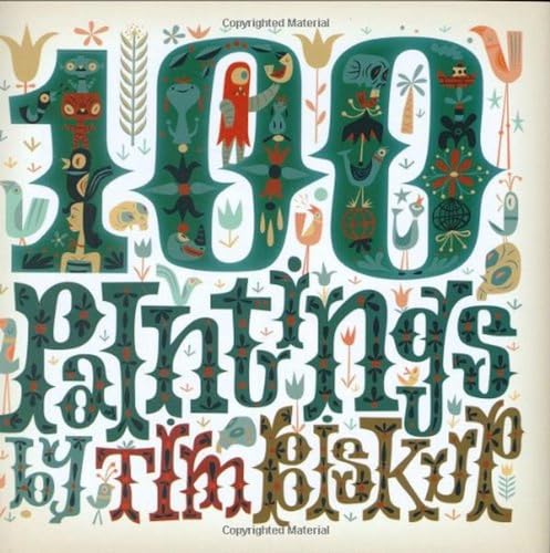 Tim Biskup's 100 Paintings Cover