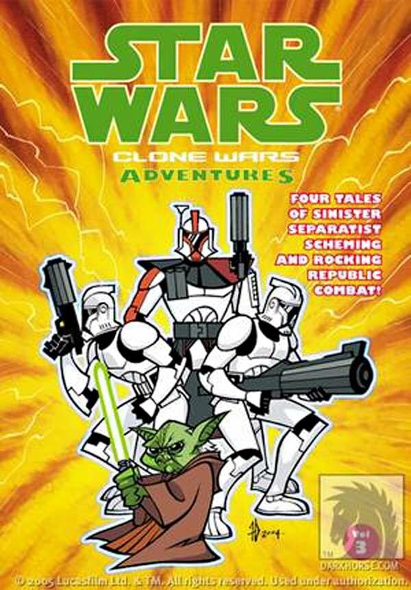 Clone Wars Adventures, Vol. 3 (Star Wars) Cover