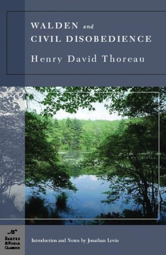 Walden and Civil Disobedience (Barnes & Noble Classics) Cover