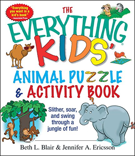 The Everything Kids' Animal Puzzles & Activity Book Cover