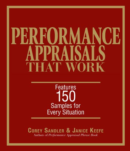 Performance appraisals that work! Cover
