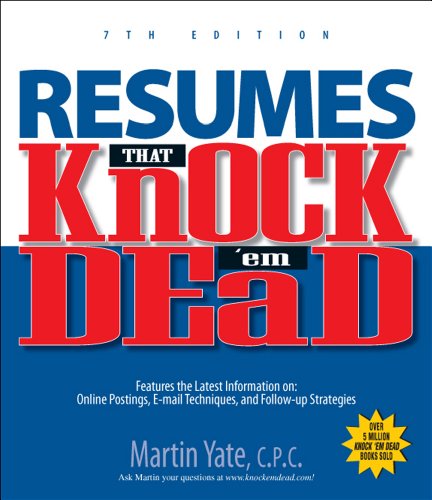 Resumes That Knock 'em Dead Cover
