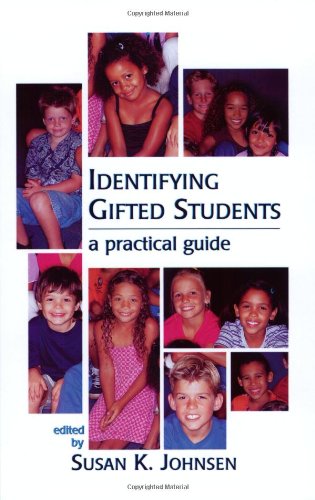 Identifying gifted students Cover