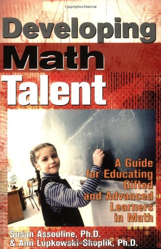 Developing math talent Cover