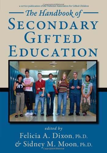 The handbook of secondary gifted education Cover