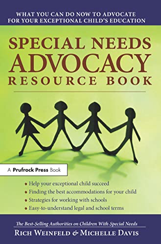 Special Needs Advocacy Resource Book Cover