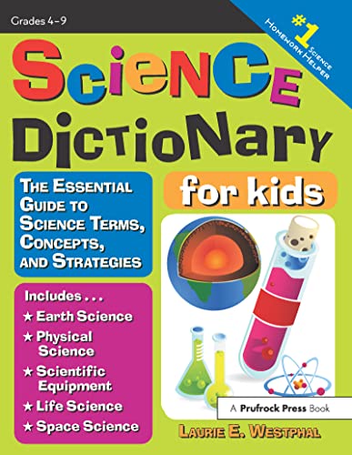 Science dictionary for kids Cover