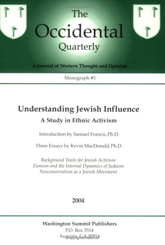 Understanding Jewish Influence Cover