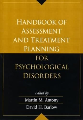 Handbook of Assessment and Treatment Planning for Psychological Disorders Cover