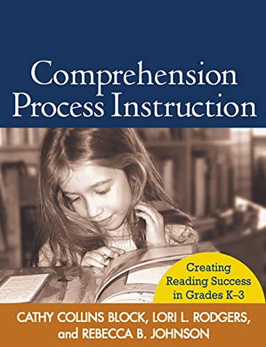 Comprehension Process Instruction Cover