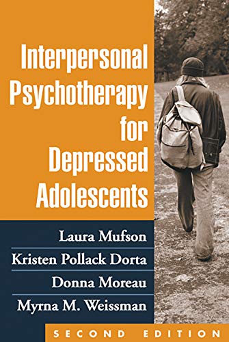 Interpersonal psychotherapy for depressed adolescents Cover