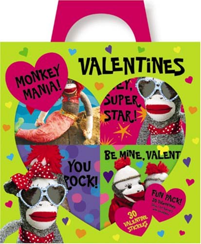 Sock Monkey Valentine Fun Pack (Vp9) Cover