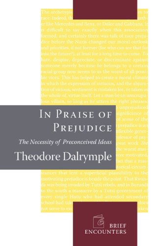 In Praise of Prejudice Cover