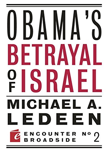 Obama's betrayal of Israel Cover