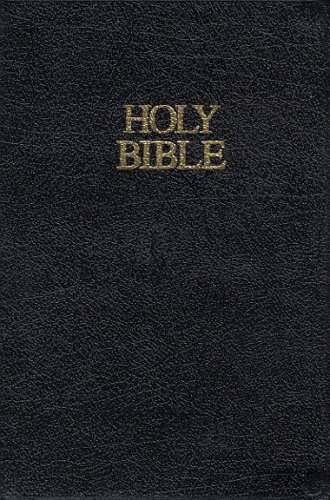 Holy Bible, Revised Standard Version, Catholic Edition (Black Leather) Cover