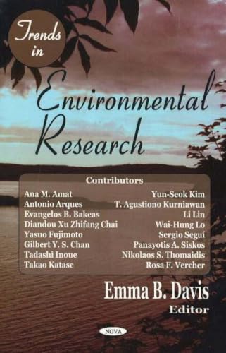 Trends in environmental research Cover