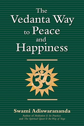 The Vedanta Way to Peace and Happiness Cover