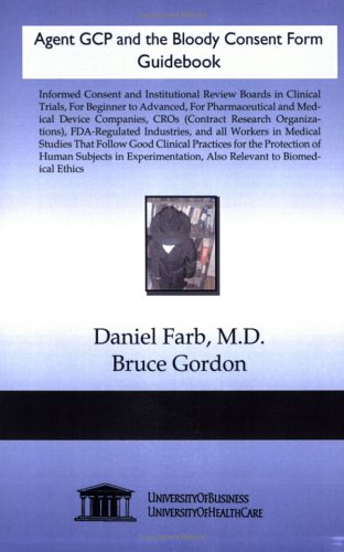 Agent GCP and The Bloody Consent form Guidebook Cover