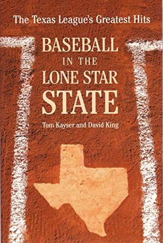 Baseball in the Lone Star State Cover