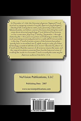 The Origin and Development of Psychoanalysis Cover