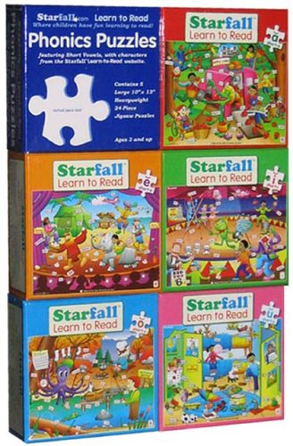 Starfall Learn to Read Phonics Puzzle Set Cover