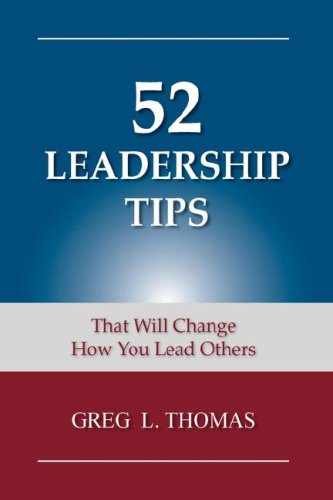 52 Leadership Tips Cover