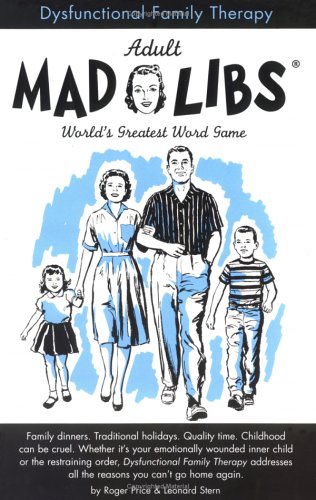 Dysfunctional Family Therapy (Mad Libs) Cover