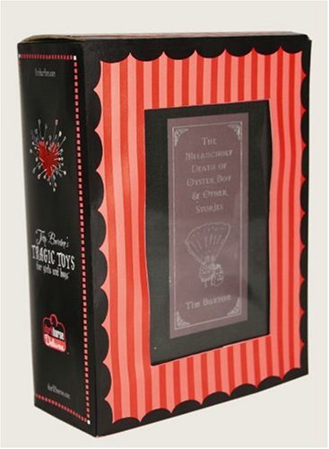 Tim Burton's Oyster Boy Book and Voodoo Girl Figure Boxed Set Poster