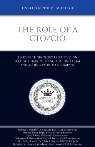 The role of a CTO/CIO Cover