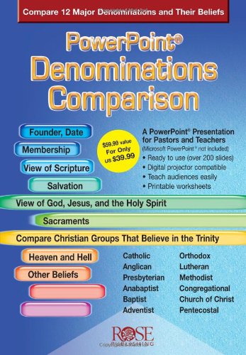 Denominations Comparison (PowerPoint presentation) (Denominations Comparison Chart) Cover