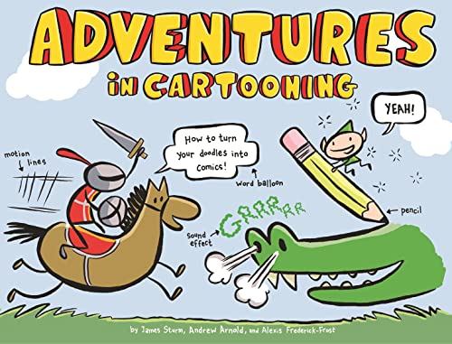 Adventures in cartooning Cover