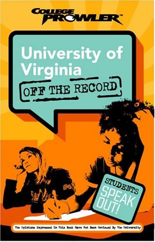 University of Virginia: Off the Record Cover