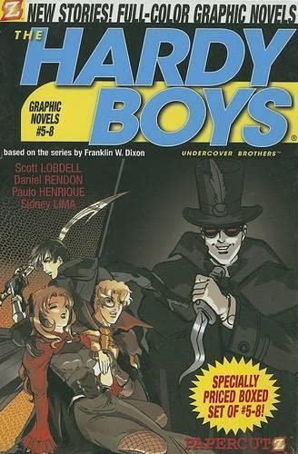 Sea You, Sea Me!/Hyde and Shriek/The Opposite Numbers/Board to Death (Hardy Boys Graphic Novels: Undercover Brothers 5-8) Cover