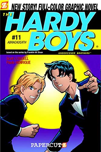 The Hardy Boys #11: Abracadeath (Hardy Boys Graphic Novels: Undercover Brothers) Cover