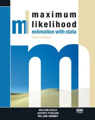 Maximum likelihood estimation with stata Cover